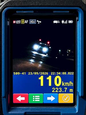 110 km/h na „pięćdziesiątce”. 24-latek stracił prawo jazdy.