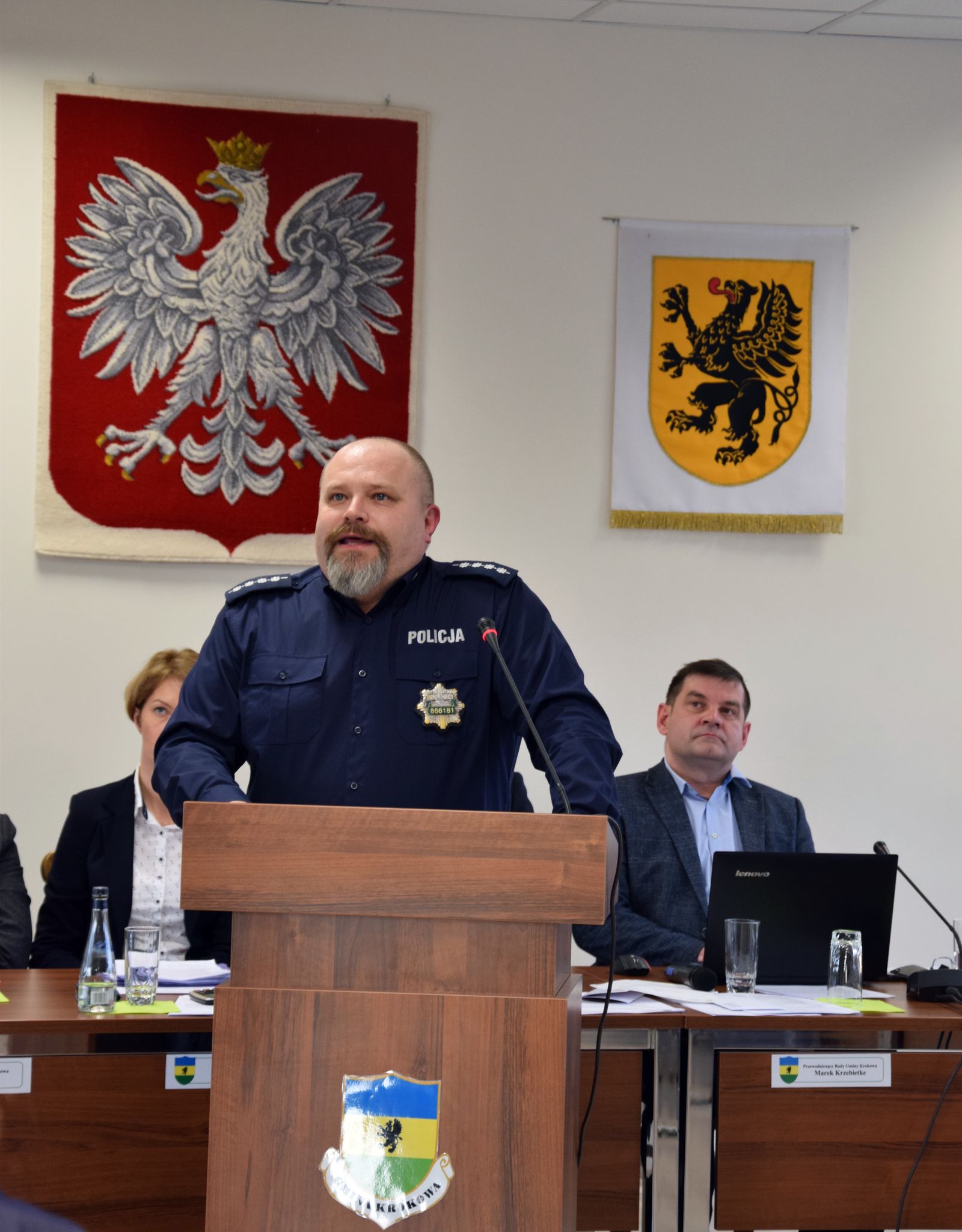 Komenda Powiatowa Policji W Lasku Komendant Komisariatu Policji w Krokowej podsumował debatę ewaluacyjną
